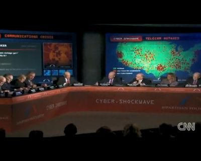 CNN simula Ataque Cibernético